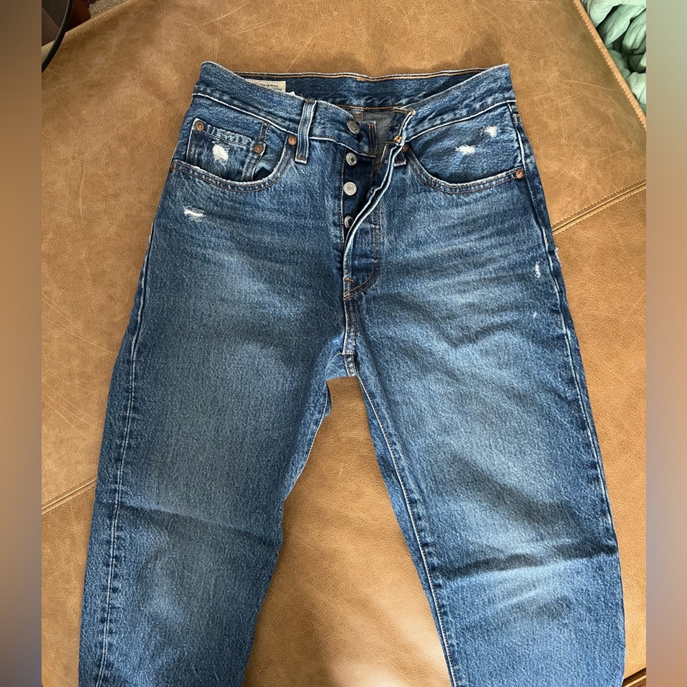 Levi’s 501s cotton non stretch jeans